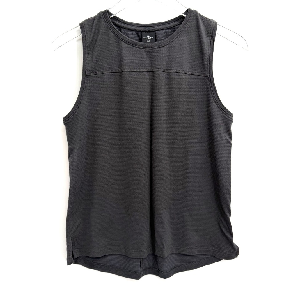 REI Co-op Merino Wool Blend Tank Top Gray Womens Size Small Hiking Base Layer